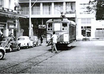 Rua Treze de Maio na década de 1960.