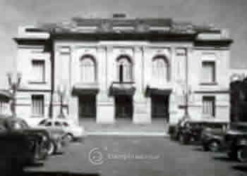 Teatro Municipal Carlos Gomes década de 1950