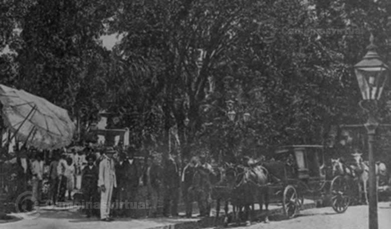Largo do Rosário, em 1896