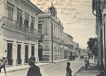 Bonde na Rua Barão de Jaguara, Campinas por volta de 1900