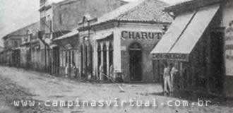 Rua Barão de Jaguara em Campinas