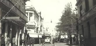 Rua Barão de Jaguara década de 1920